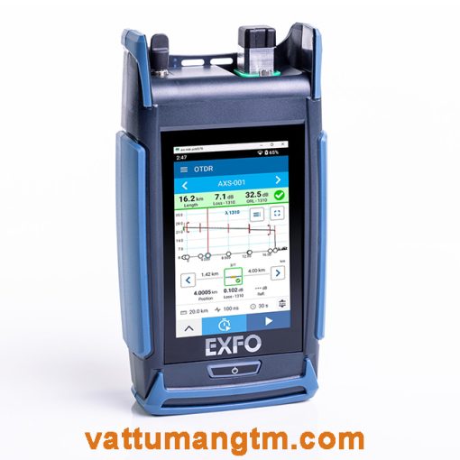 May Do Cap Quang Exfo Axs 120