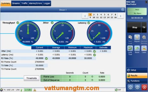 Do Ethernet 10g Exfo Max 880